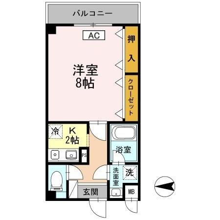 セジュールのぞみ野の間取り