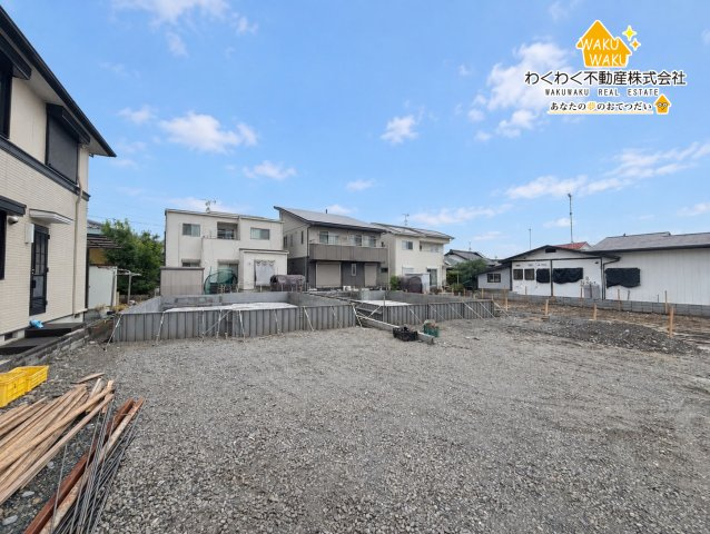 島田市旭2丁目　5期の前面道路含む現地写真|【1号棟】2026年9月上旬撮影