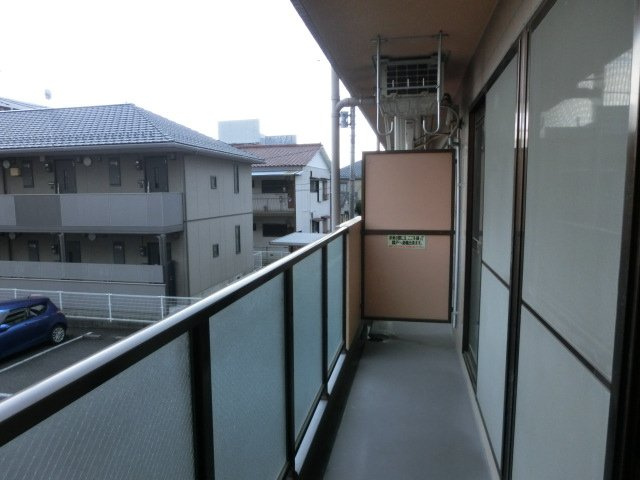 グランドールおおしまのバルコニー