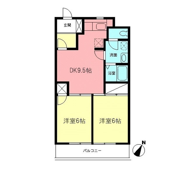 グランドールおおしまの間取り