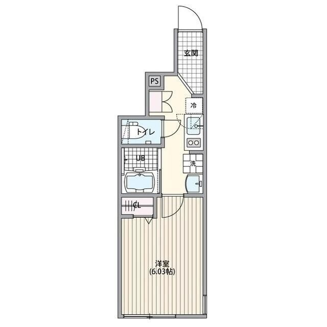 ミハス氷川台の間取り|間取りです。