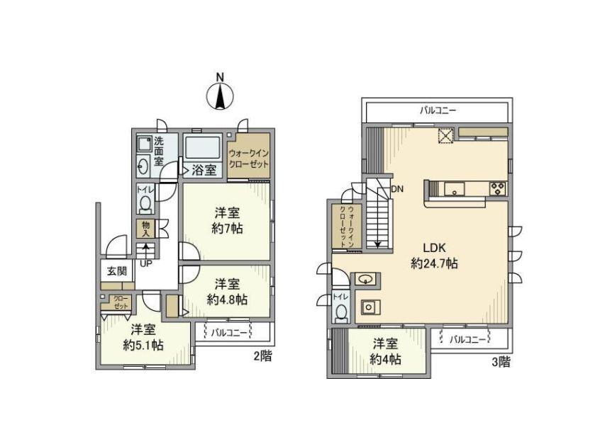 NMメゾンの間取り
