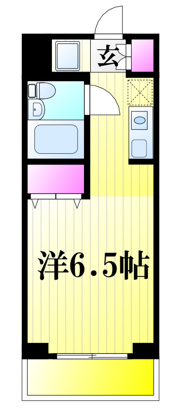 クレセントコート柏の間取り