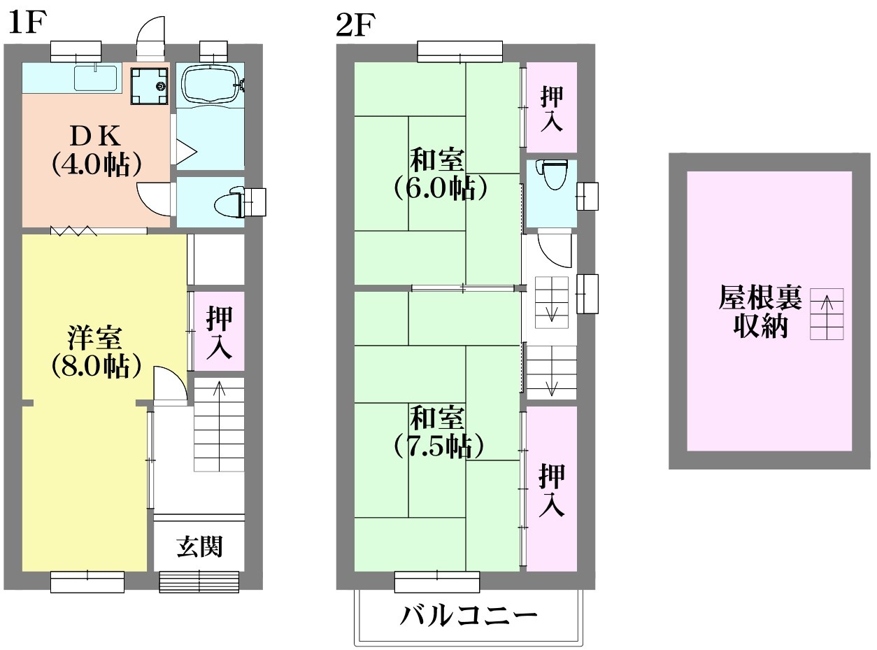 久保町4丁目貸家