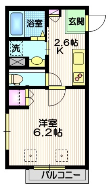 ヴィラージュ学芸大学の間取り|★角部屋２面採光★