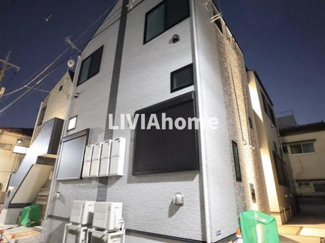 葛飾区西新小岩４丁目のアパートの外観