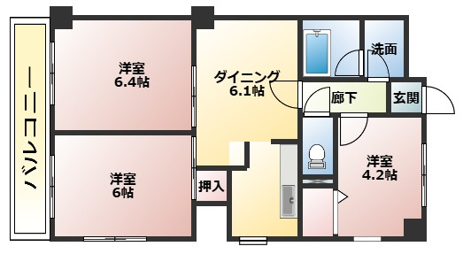 【間取り】 | マルメゾン