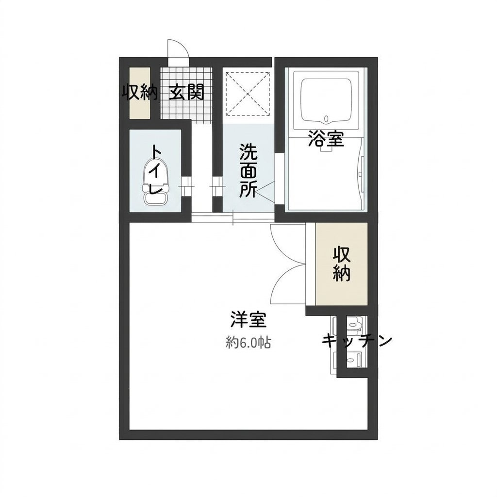 御宝ハイツの間取り