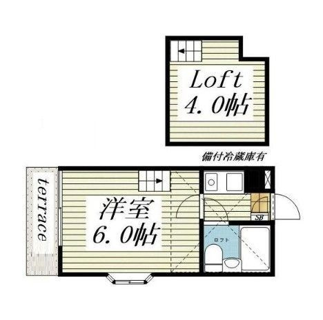 ジュネパレス船橋第５５の間取り|間取りです。