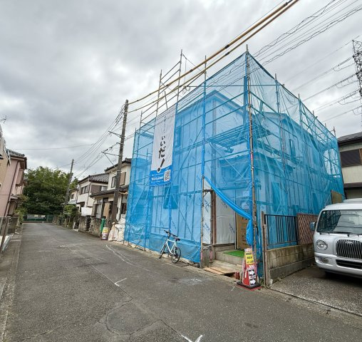 川越市今福705番　の前面道路含む現地写真