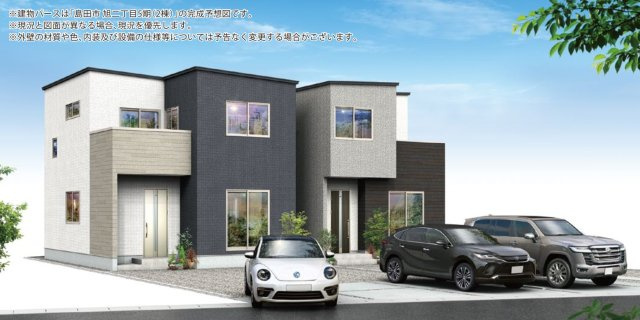 島田市旭2丁目　5期の外観|外観パースです