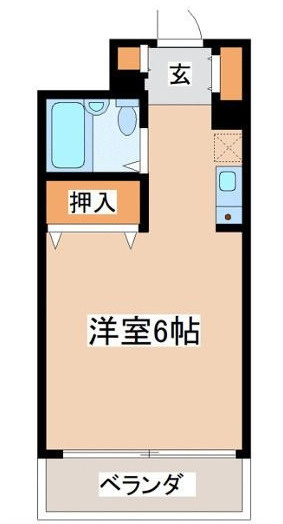 東京都中野区大和町　アーバンテラス中野野方の間取り
