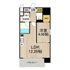 レオングラン本町橋の間取り