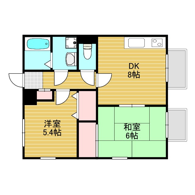 サンパティークの間取り