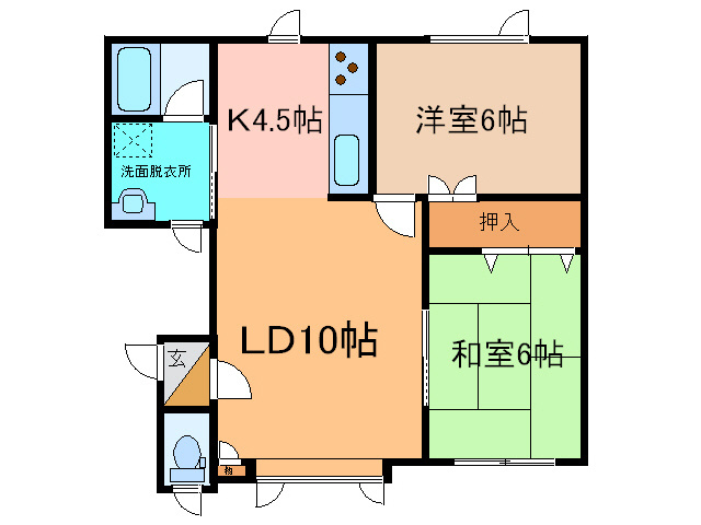 シドニー館の間取り