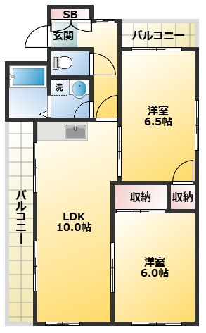 Jヒルズの間取り