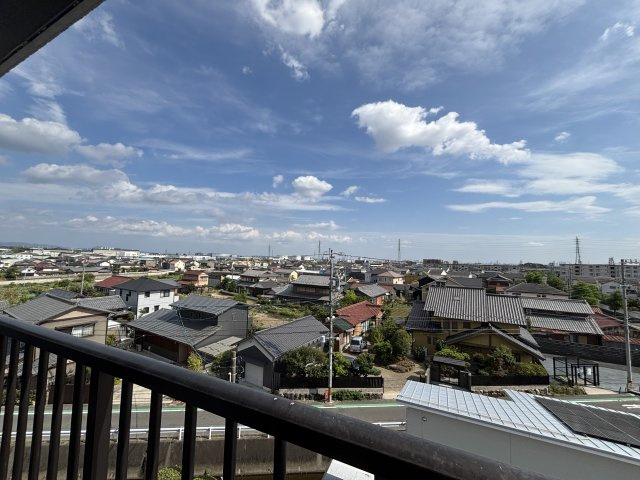 クレール壱番館の展望|※同物件別号室の写真になります