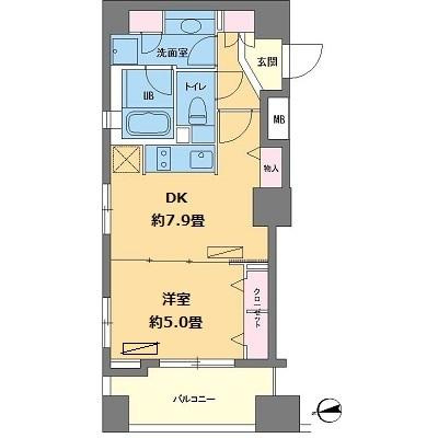 カスタリア高輪台の間取り