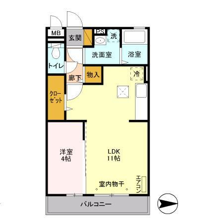 【間取り】 | フェリシティ小倉