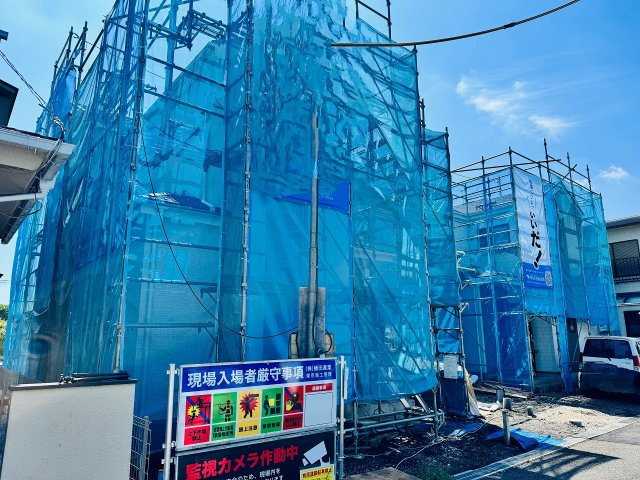八王子市　富士見町　新築一戸建ての外観|～八王子駅徒歩23分・京王八王子駅徒歩20分　長期優良住宅認定　2台駐車可能～