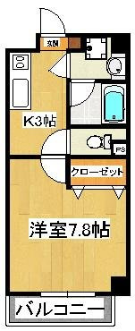 ポポラーレ船橋の間取り