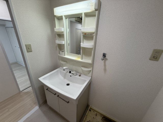 豊中市南桜塚４丁目の賃貸マンションの独立洗面台