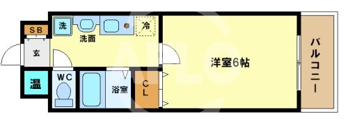 シングルウエストの間取り|シングルウエスト　開放感ある間取り