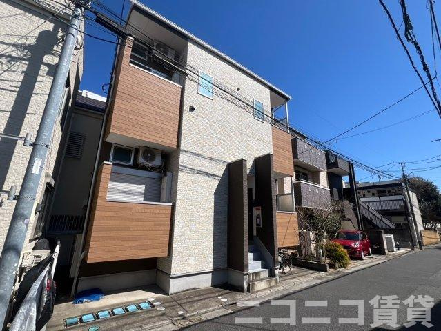 大田区北千束２丁目のアパートの外観