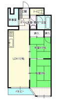 902号室は反転タイプです