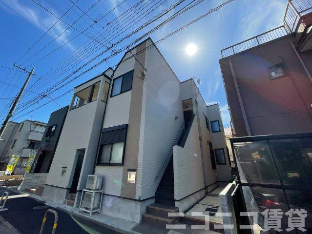江戸川区北小岩６丁目のアパートの外観