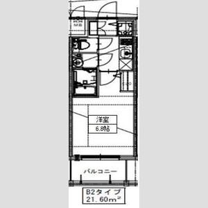 エスリードレジデンス神戸三宮の間取り