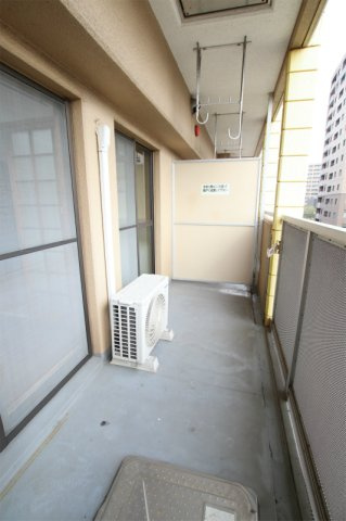 イエローマンション小倉のバルコニー