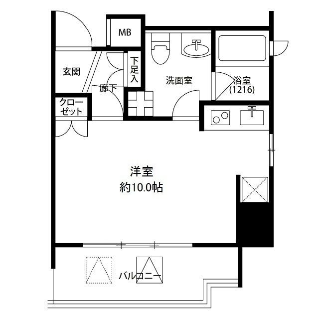 プレール・ドゥーク赤羽Ⅱの間取り|間取りです。