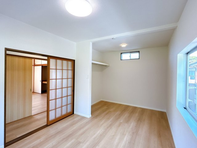 宇部市大字船木　戸建ての洋室|洋室です。