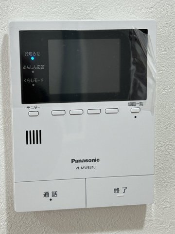 宇部市大字船木　戸建てのセキュリティ|カメラ付きインターホンです。