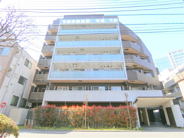スカイコート蒲田壱番館の外観|2011年9月築　RC鉄筋コンクリート造地上8階建て総戸数56戸1K~1LDK
東京都大田区蒲田4丁目　JR京浜東北線蒲田駅徒歩8分、京浜急行本線京急蒲田駅徒歩7分