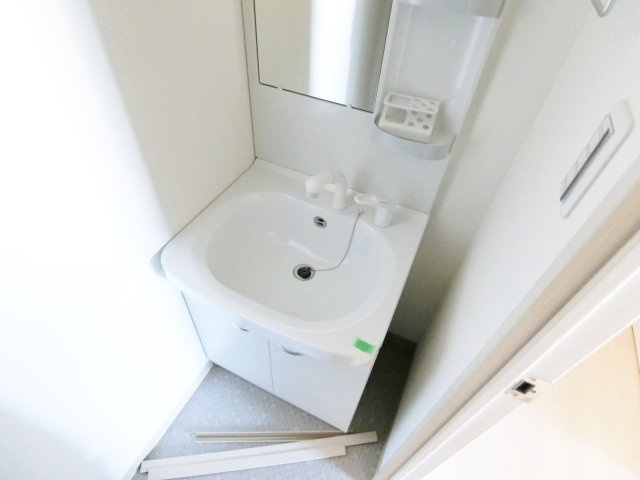 山崎マンション15の洗面所