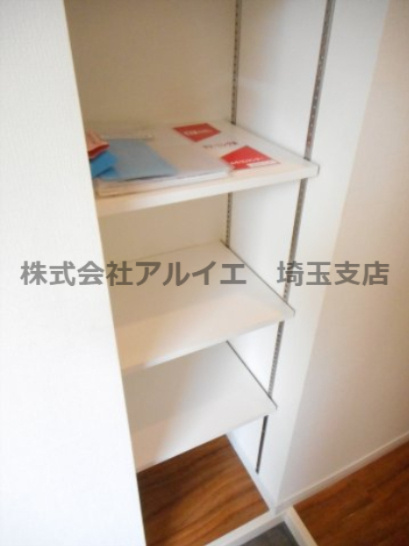 グローレジッドの収納