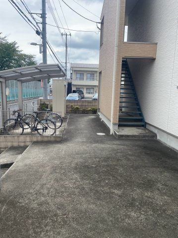 カーサグランツの駐車場