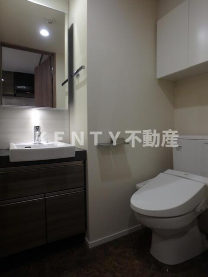 【トイレ】 | ＸＥＢＥＣ旗の台 | ゆったりとした空間のトイレです