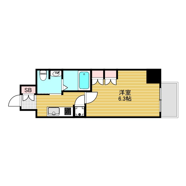 レジュールアッシュPREMIUM TWIN1の間取り