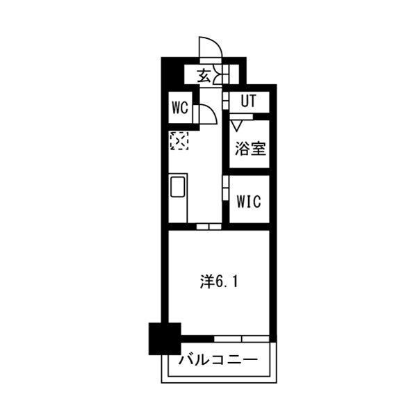 CREST TAPP神戸三宮の間取り
