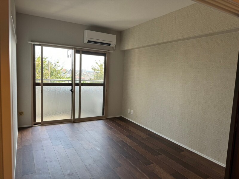 エクレールつつじが丘のバルコニー