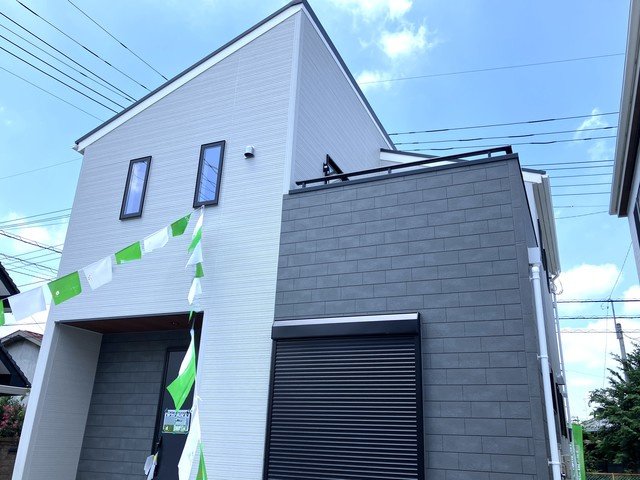 東松山市松葉町　新築戸建の外観