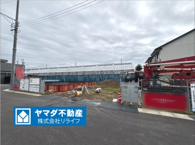 【商談中】タマタウン　岐阜市則武（則武小）　全3区画分譲の外観|「現地（2026年9月10日）撮影」　
■外観写真　
■ヤマダ不動産　株式会社リライフ　