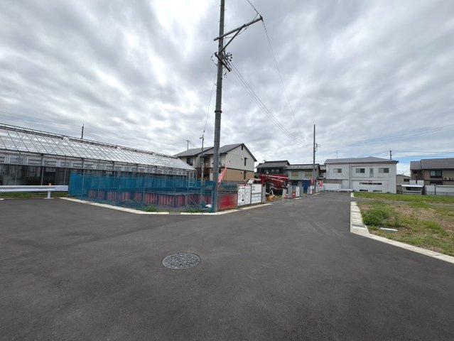 【商談中】タマタウン　岐阜市則武（則武小）　全3区画分譲の外観|「現地（2026年9月10日）撮影」　　
■全体写真　
■ヤマダ不動産　株式会社リライフ　