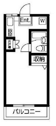 清和コーポの間取り|間取りです。