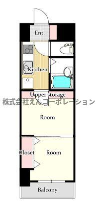 【間取り】 | ORIENT BLD No.40　PROJECT2100　博多駅前