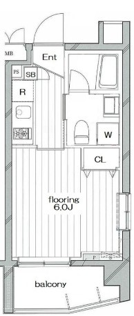 グランヴァンラクシス東大島の間取り|間取りです。