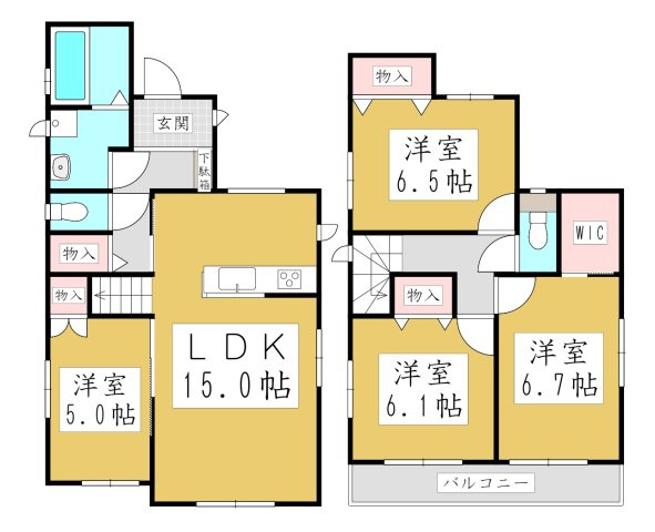 【間取り】 | Kolet川口石神